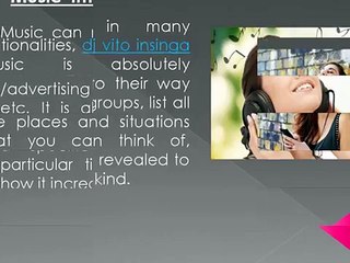 DJ Vito Insinga - How Important is  Music in Your Life.