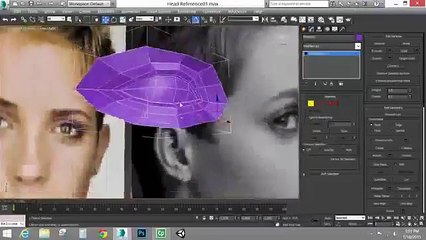 Edge Modeling A Head Clip5-5