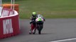 Motorcycle Racer Pulls Off Epic Save