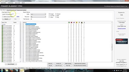 Power Suggest Pro Keyword and Market Research Tool Demo