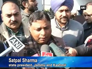 We will meet Governor tomorrow: BJP Jammu and Kashmir president