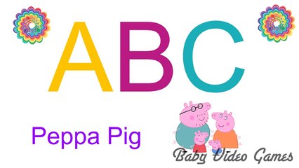 ABC Song Peppa Pig Family Nursery Rhymes