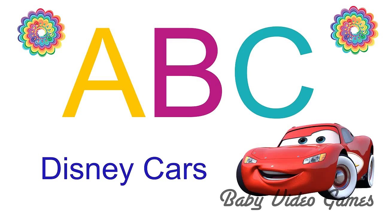ABC Song Disney Cars Lightning Mcqueen
