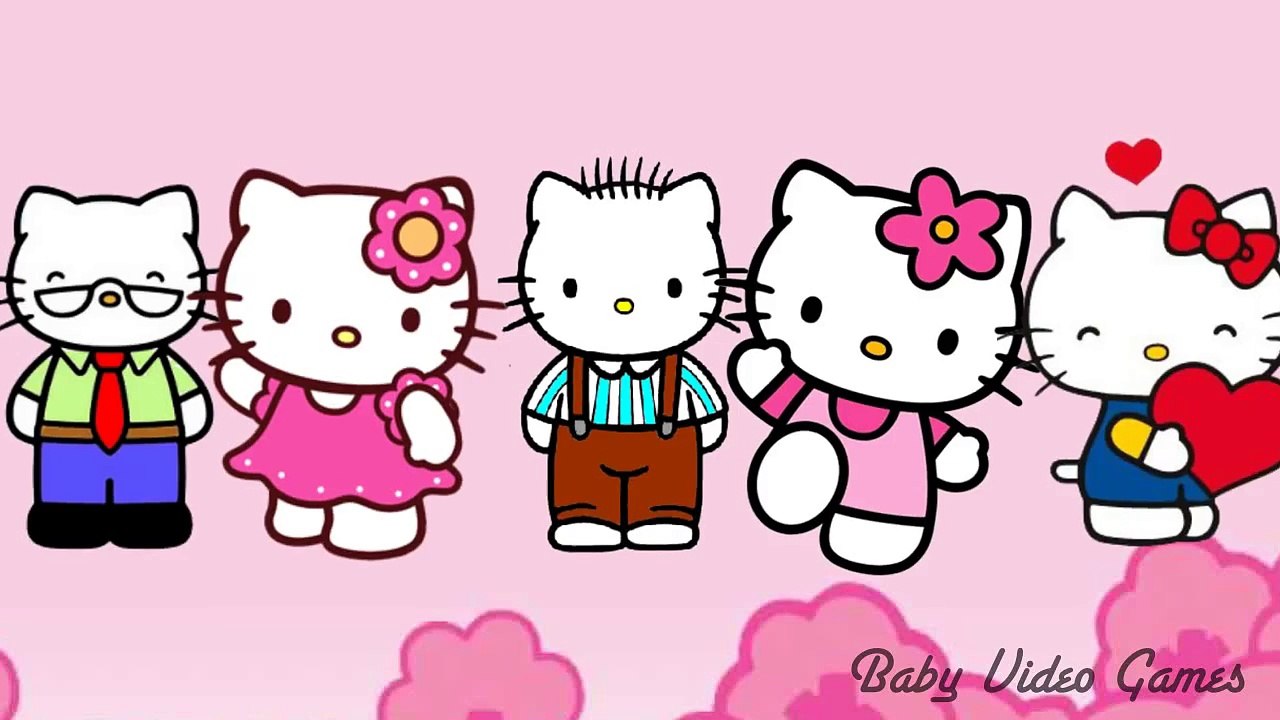 Hello Kitty Daddy Finger Family Nursery Rhymes for Kids - Vidéo Dailymotion