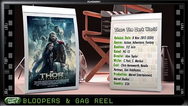 Thor The Dark World (2013) Bloopers Outtakes Gag Reel