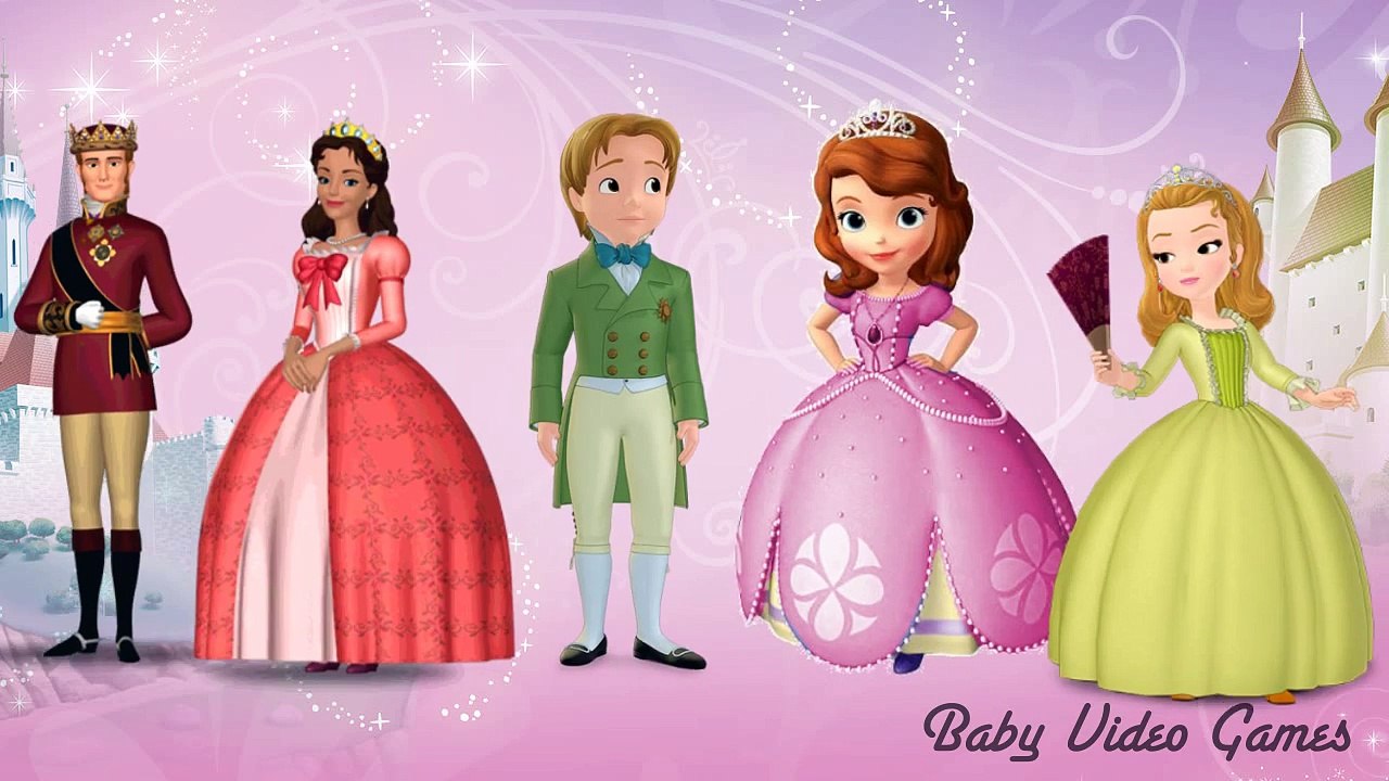 Finger family Sofia the First Nursery Rhymes for Kids