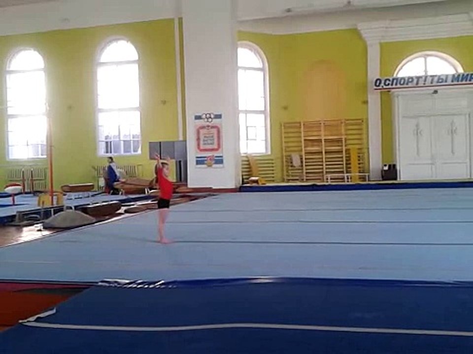 Спортивная гимнастика. Вольные упражнения