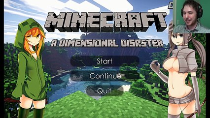 MAKING EXPLOSIVE LOVE WITH A CREEPER - Ep 1 - An Anime Minecraft Visual Novel