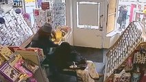 CCTV captures father and son robbing post office dressed in drag in West Yorkshire