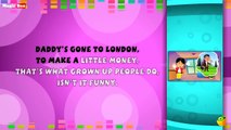 Mummys Gone To London Lyrical Video | English Nursery Rhymes Full Lyrics For Kids & Children