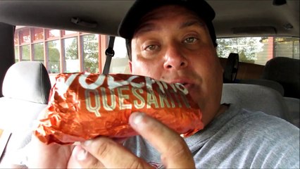 Taco Bell® | The New Volcano Quesarito REVIEW!