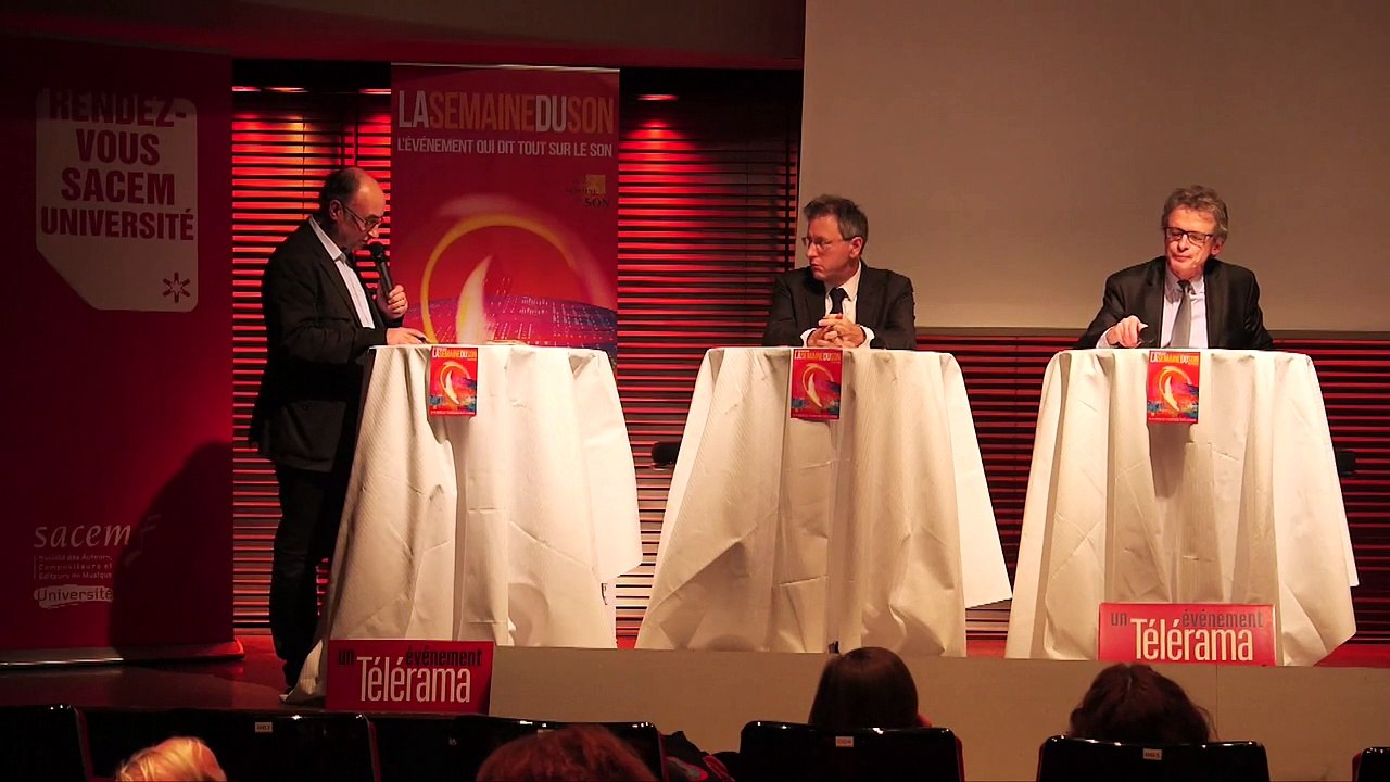 Table-ronde "Une école = Un orchestre" - Organisée par Sacem Université et la Semaine du Son