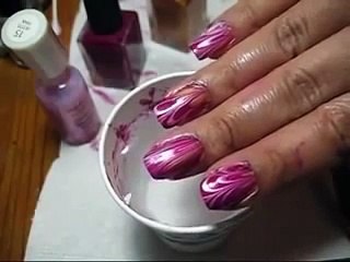 Как делать водный маникюр в домашних условиях