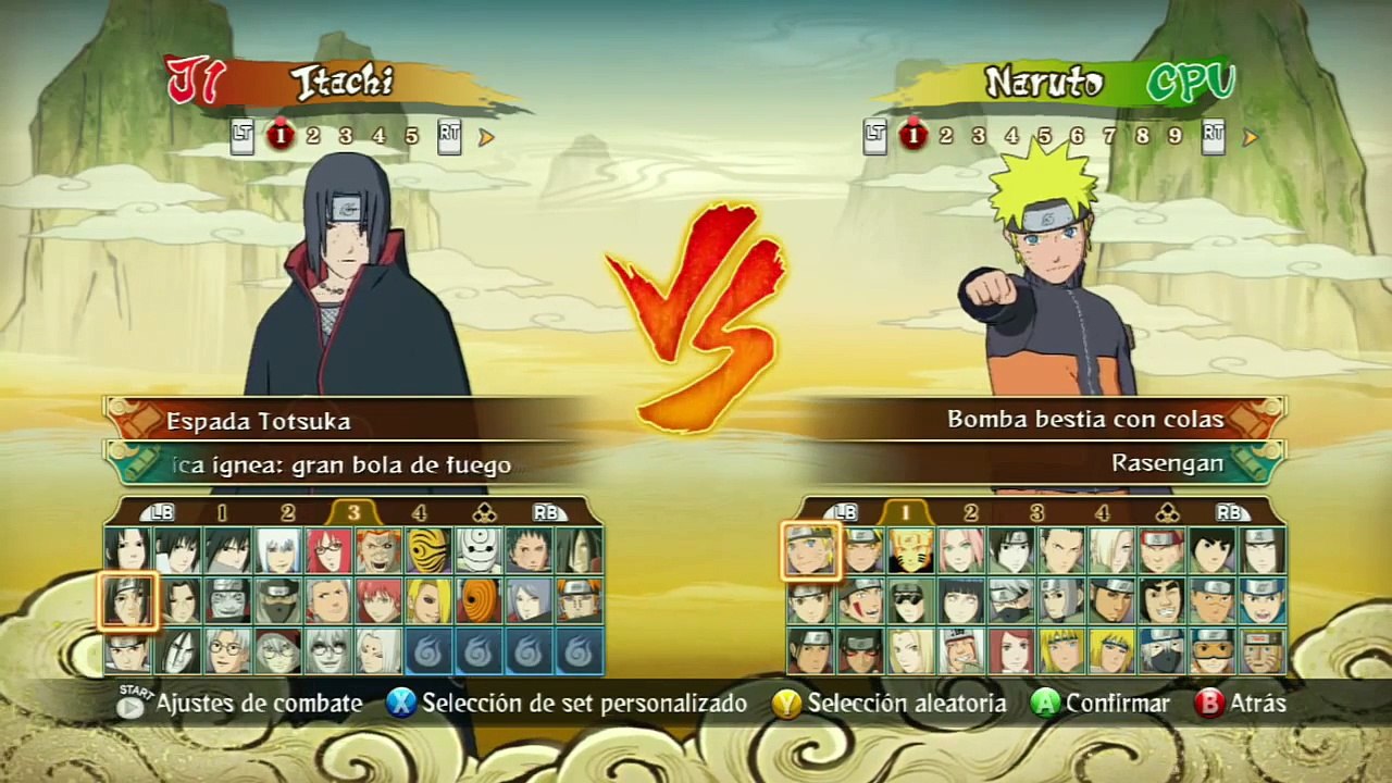 Naruto Shippuden Ultimate Ninja Storm Revolution : DLC Variedad Ultima Batalla EPIQUISIMA #29