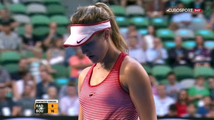 A.Radwańska - E.Bouchard 2R Australian Open 2016