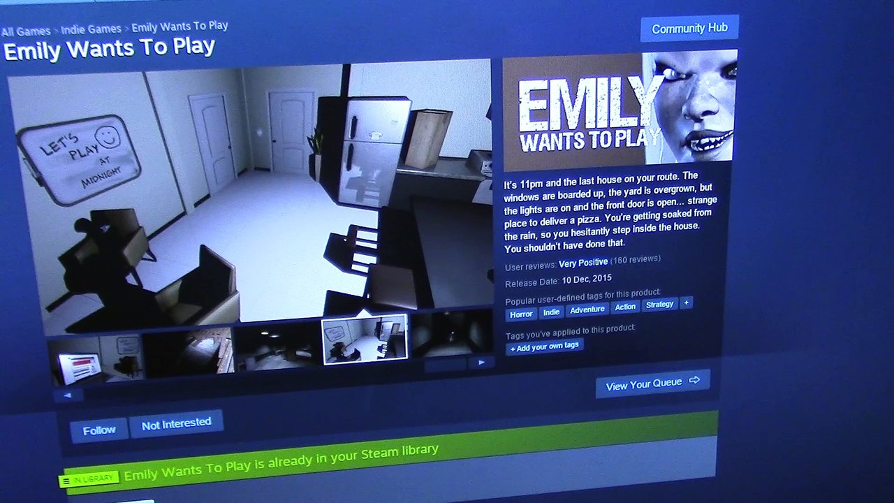 Emily Wants To Play, What Happened Next Will...