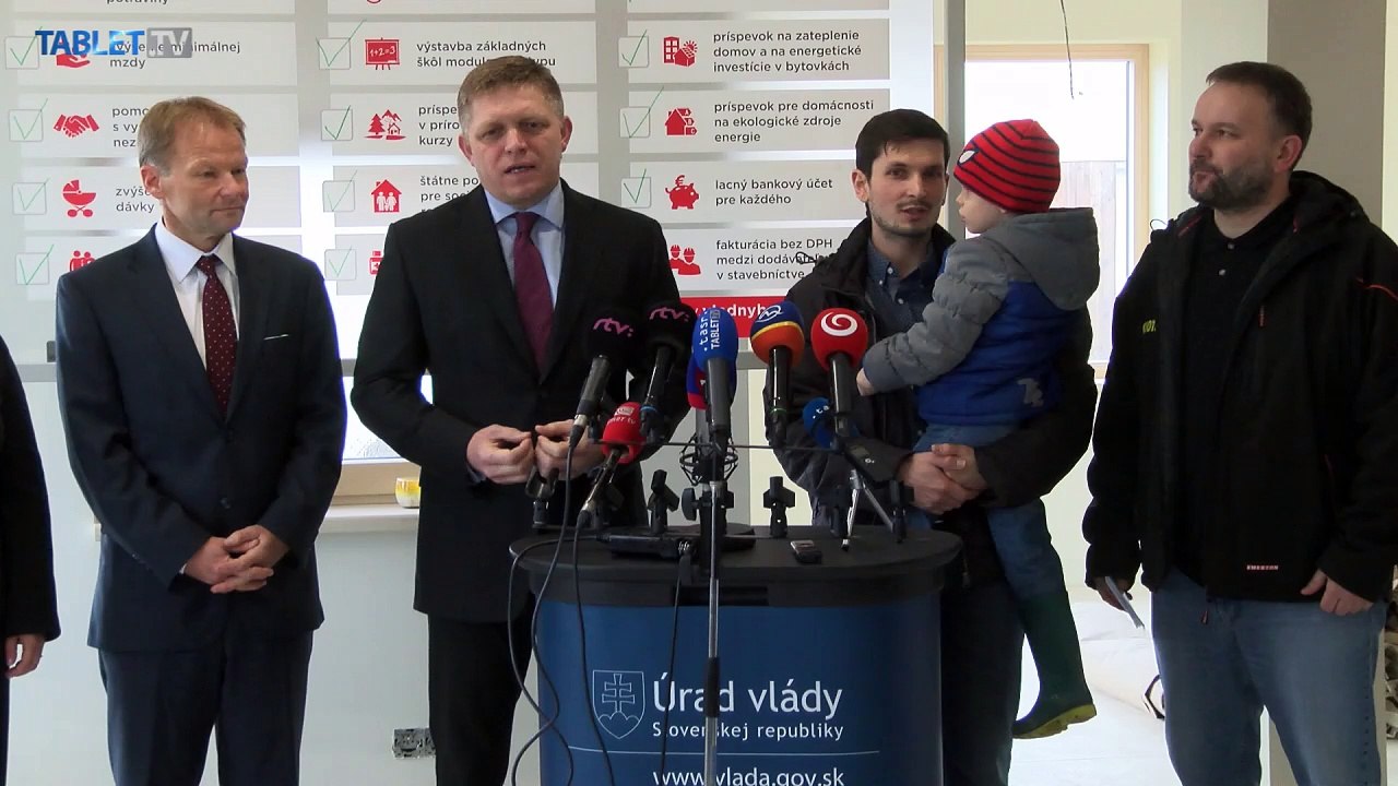 ZÁZNAM: R. Fico a V. Hudák k ekologickým zdrojom energie