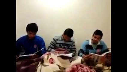Three Idiots Study Plus Singing Very Funny Video