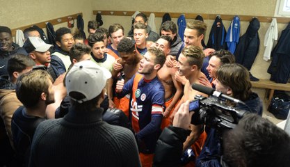 Gambardella : la joie après la qualif !