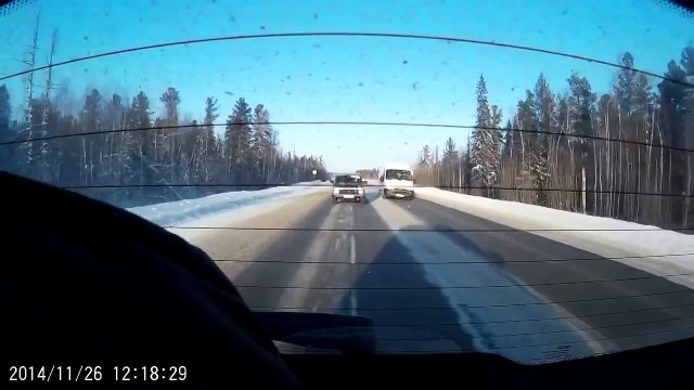 Ситуация на скользкой дороге