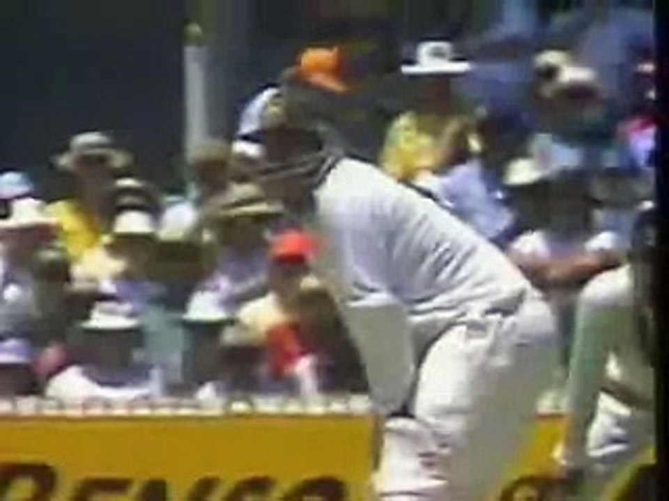 Curtley Ambrose devastating spell of 7 for 1 run v Australia