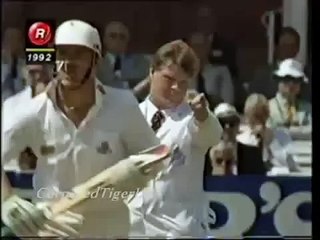 Killer Yorker Wasim Akram Shatters Jack Russell Stumps(1)