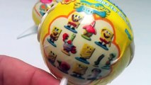 Kinder Surprise Chupa Chups Chupa   Surprise Lollipops SpongeBob Surprise