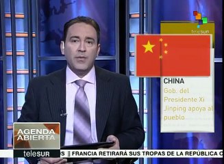 China apoya la paz en Palestina y Medio Oriente