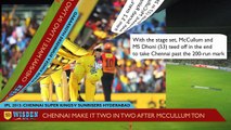 IPL 2015 Match Report | CSK v SRH | McCullum ton gives Chennai big win | Wisden India