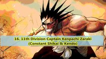 Top 20 Strongest Bleach {Pre-Timeskip} Characters ブリーチ