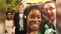 Uzo Aduba takes her prom date to the SAG Awards