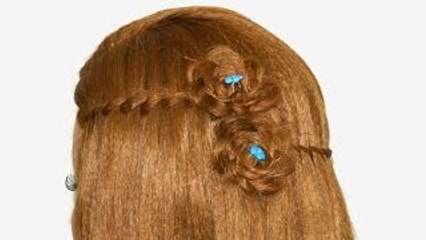 Waterfall Braid Hairstyle For Long Medium Hair