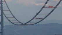 İzmit Körfezi Asma Köprüsü'nde Tabliyeler Montaja Hazırlanıyor