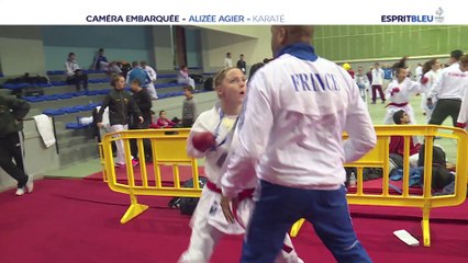 Esprit Bleu - Caméra Embarquée avec Alizée Agier à l'Open de Paris 2016
