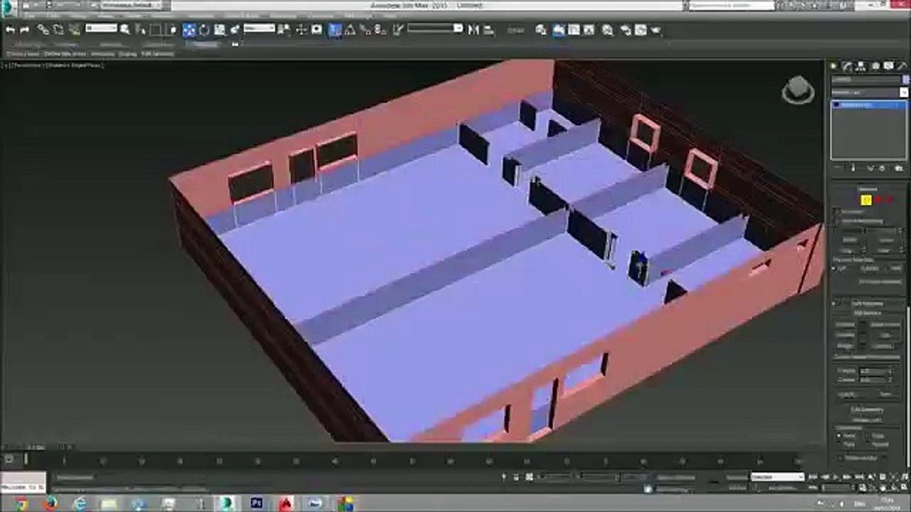 Exterior Modeling In 3ds Max Clip7-14