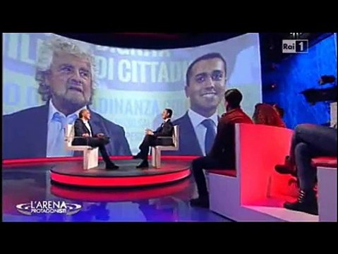 ‪Luigi Di Maio ‪#‎M5S‬: L'Arena ‪#‎Rai‬ (31 gennaio 2016) -7:34