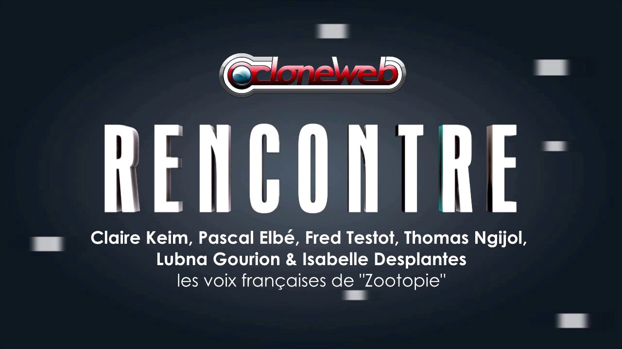Zootopie : Rencontre avec les voix françaises