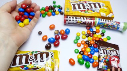 M&Ms Collection Candy Unboxing - Which M&Ms are the best? ❤