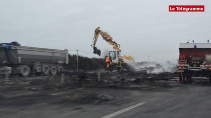 Arzal (56). Le nettoyage de la RN 165 a débuté