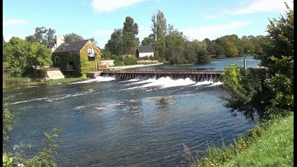 Le Cher et la navigation de Tours à Saint Aignan.