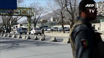 Taliban suicide bomber targets Kabul police base