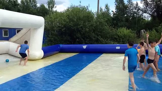 Водный Мыльный футбол. Пенальти(Компания АНТАНТА)