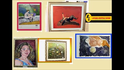 I miei eventi 2016- FUSIONE DI TELE CON IL LIBRO, LA MUSICA E LA POESIA “