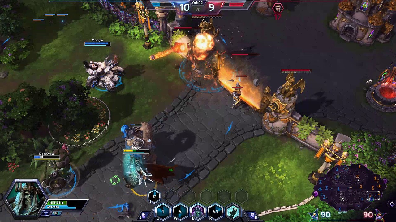 Leoric gameplay Quick Match Heroes of the Storm