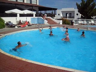 Греция, Крит, Водная аэробика