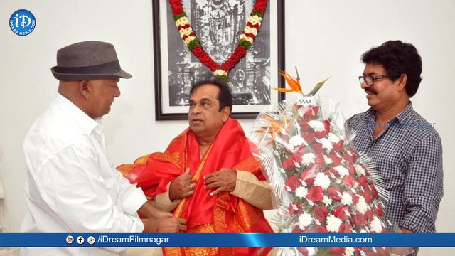 Comedian Brahmanandam Birthday Celebrations || Rajendra Prasad || Sivaji Raja