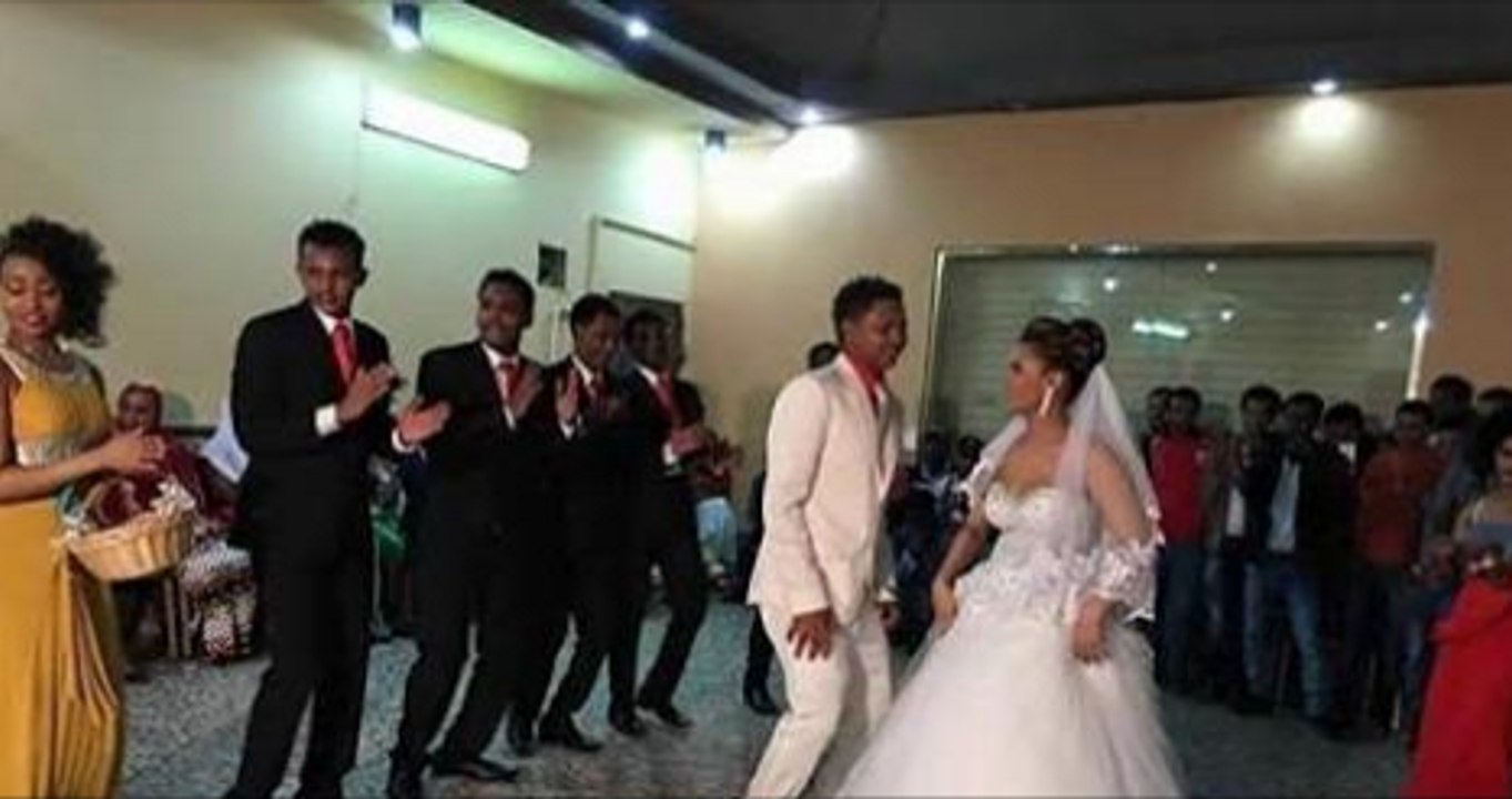 Ethiopia- Bride dancing on her wedding