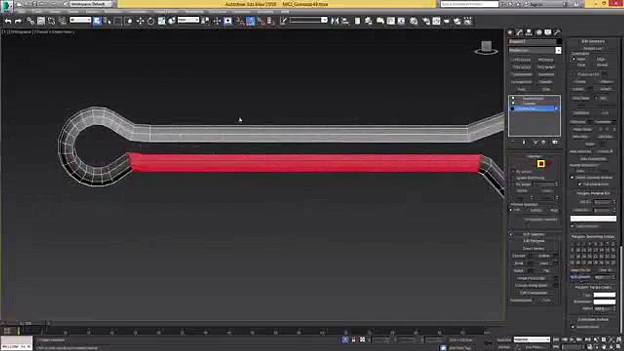 Grenade Tutorial Modeling & Uv Layout Clip10-3