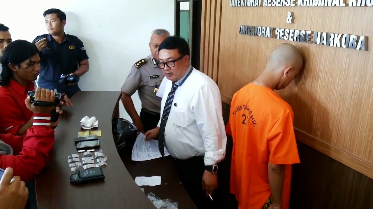 Bandar Ini Posting di FB Minta Polisi Terlibat Narkoba Dipecat