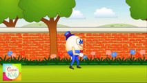 Humpty Dumpty Sat On a Wall Nursery Rhyme | Cartoon Animation Songs For Children